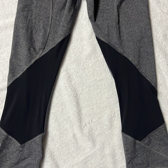 Grey and black Lululemon Capris - Picture 4 of 10